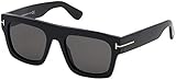 28. Tom Ford FT0711 01A Shiny Black Fausto Square Men’s Sunglasses