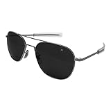 36. AO Eyewear Original Pilot Bayonet Aviator Sunglasses