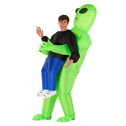 Morph Inflatable Alien Costume Adult, Alien Inflatable Costume Adult, Blow Up Alien...