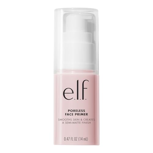 e.l.f. Poreless Face Primer, Restoring Makeup Primer For A Flawless, Smooth Canvas,...