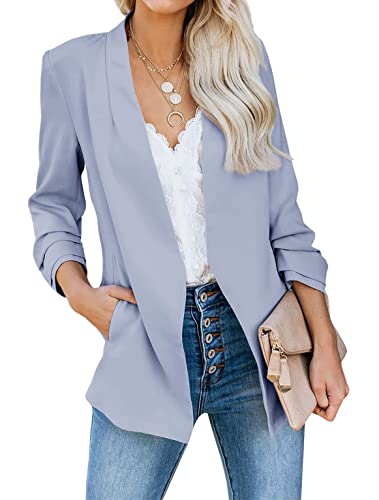 Ofenbuy Women Casual Blazer Long Sleeve Open Front Business Work Office Jackets...