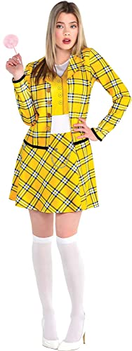 Clueless Cher Costume Kit - Women Standard Size, Yellow - 1 Set