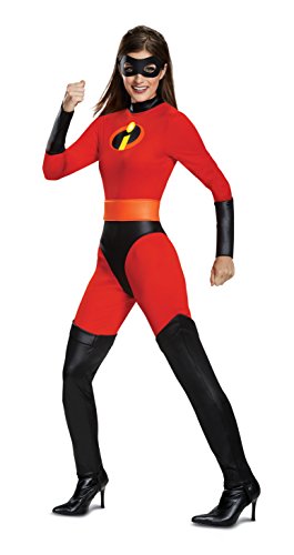 Disguise Women's Mrs. Incredible Classic Adult Costume, Red, M (8-10)