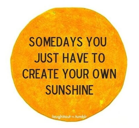 create sunshine