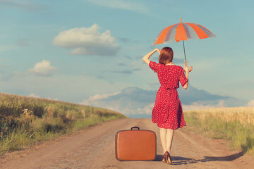 girl bag umbrella