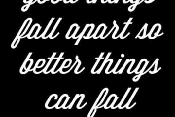 good things fall apart