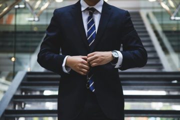 Man wearing a 3 piece suit