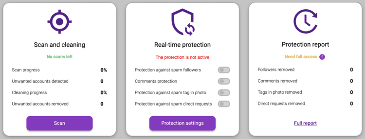 BotRemoval scanning options and services